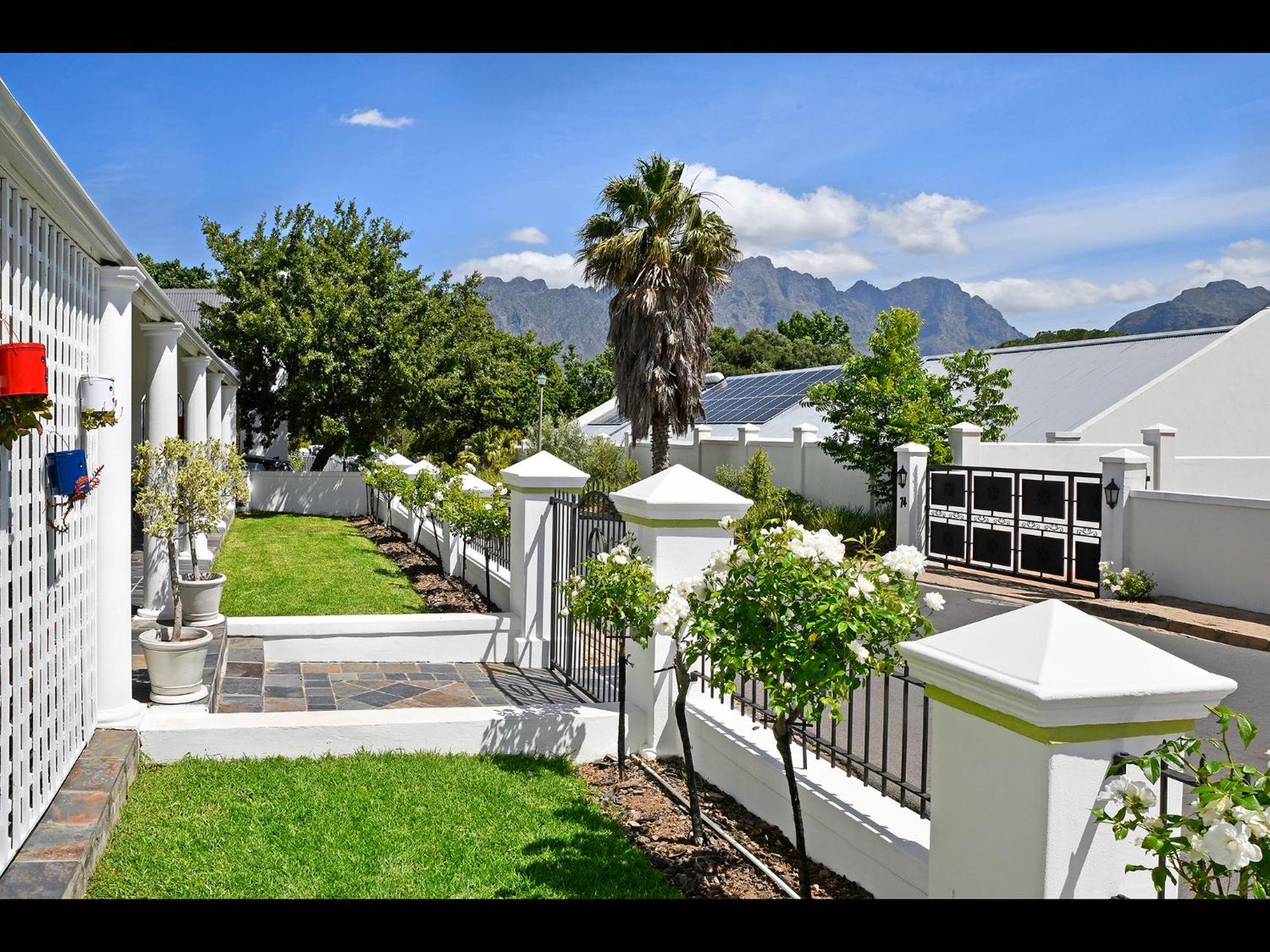 Ashbourne Boutique Guest House Franschhoek Exterior photo